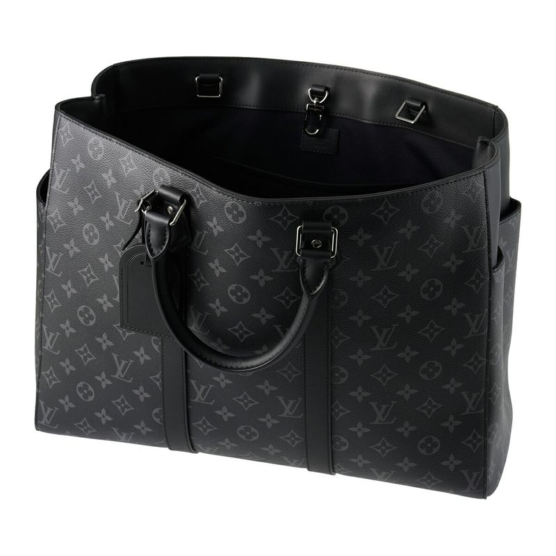 Louis Vuitton Tote Bag Sac Pla 24H Black/gray