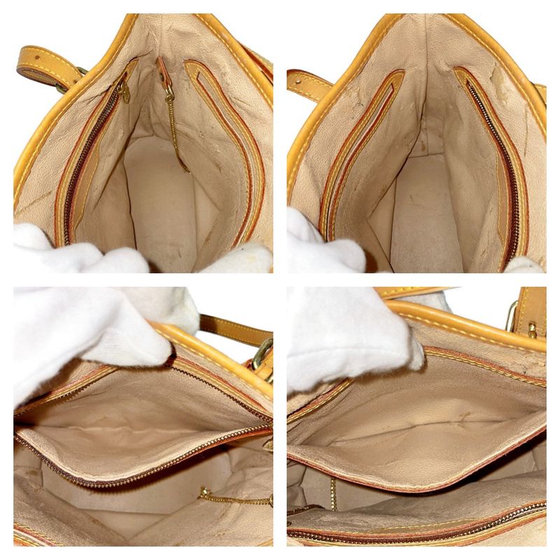 Louis Vuitton M42238 Monogram PVC Petit Bucket PM Brown 386879 Shoulder