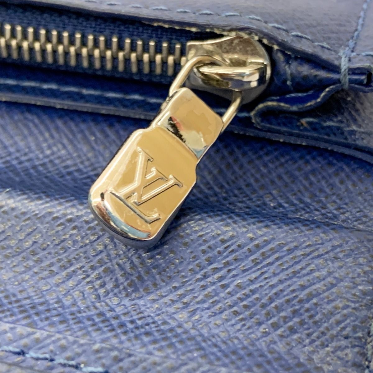 Louis Vuitton Taigarama Portefeuille Brother Bifold Long Wallet M30297 Navy