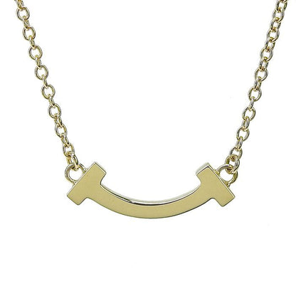 Tiffany & Co Tiffany & Co T-smile Necklace Mini 18K Yellow Gold 750 Yellow Gold