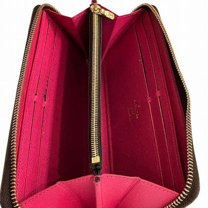 Louis Vuitton Monogram Portefeuille Cles Mance Flower Charm M64201 Long Wallet