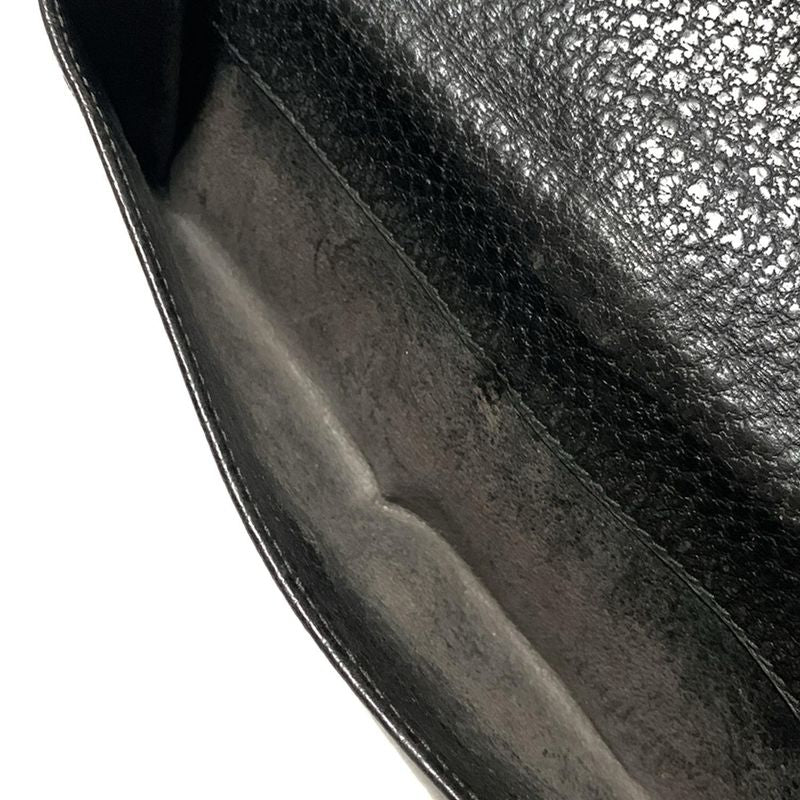 Gucci Long Wallet New Jackie 141430 Black Leather