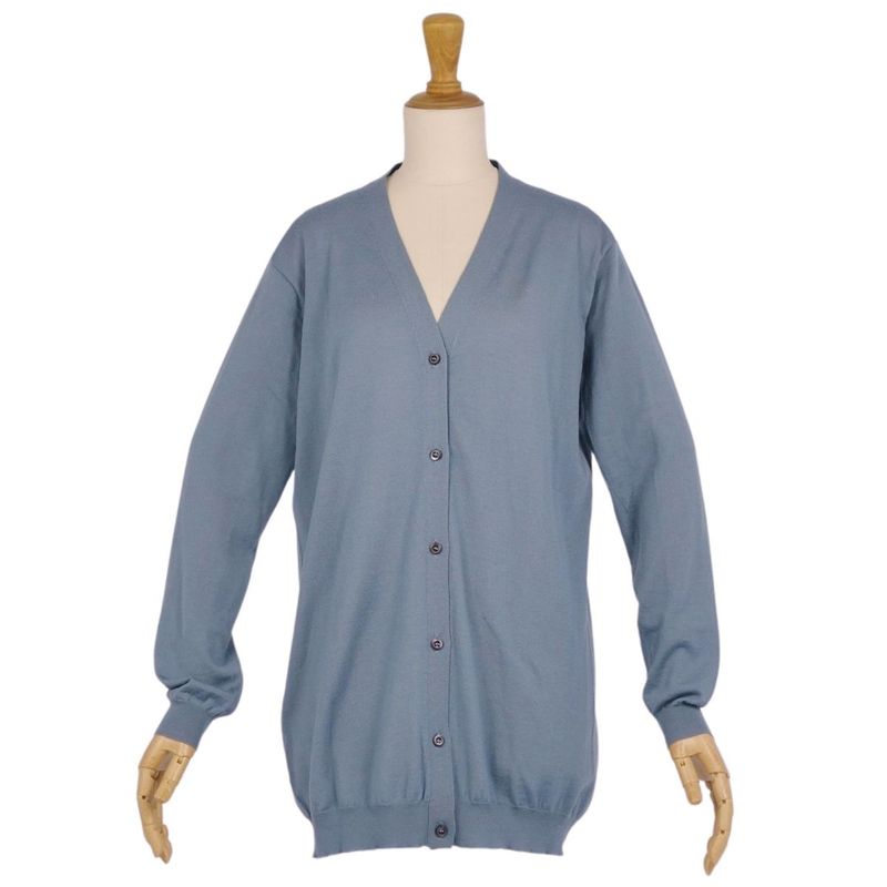 Prada Cardigan Knit Wool Tops Women's Y