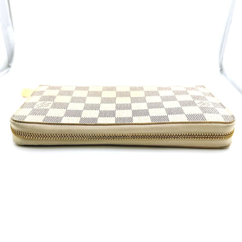 Louis Vuitton N60012 Damier Azure Round Zipper Long Wallet Zippy Organizer Long