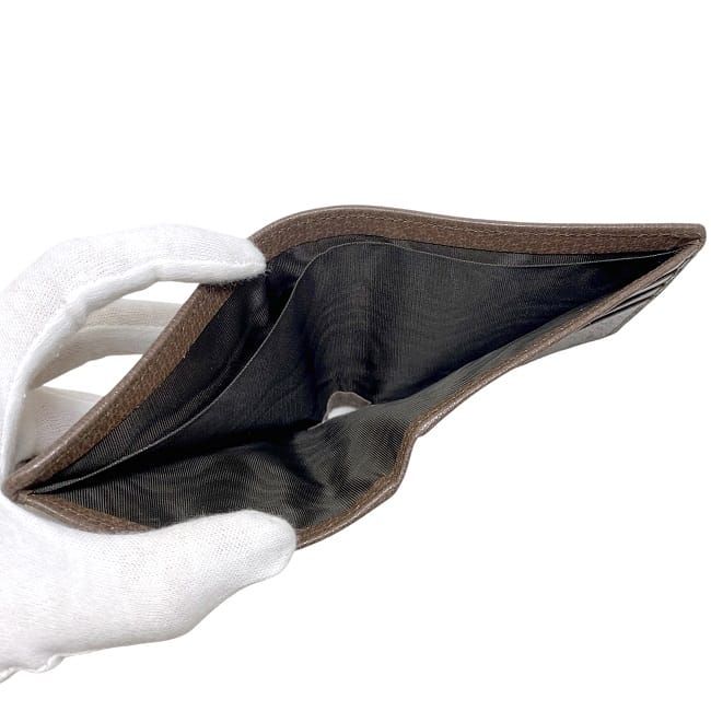 Gucci Bifold Wallet Beige Brown Jumbo GG 699308 Unused