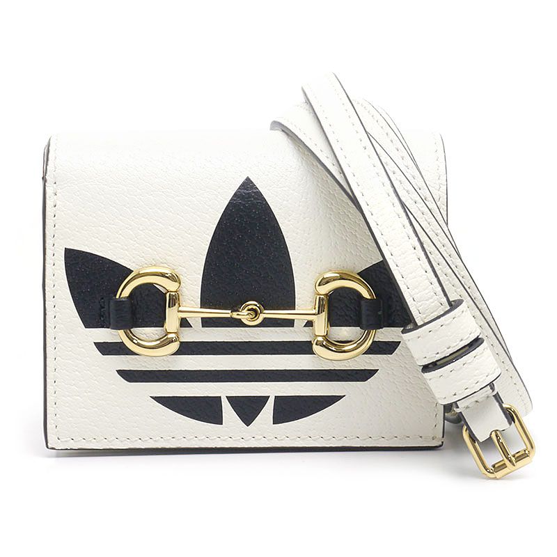 Gucci X Adidas Gucci X Adidas Shoulder Wallet White