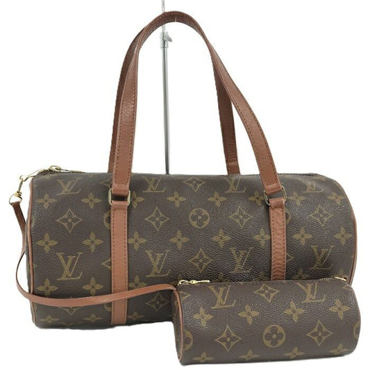 Louis Vuitton Papillon 30 Handbag Monogram Brown M51385