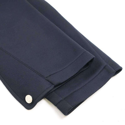 Chanel 2015 Coco Mark Stitch Bonding Jersey Pants P52118k06756 Aw003 Navy 38