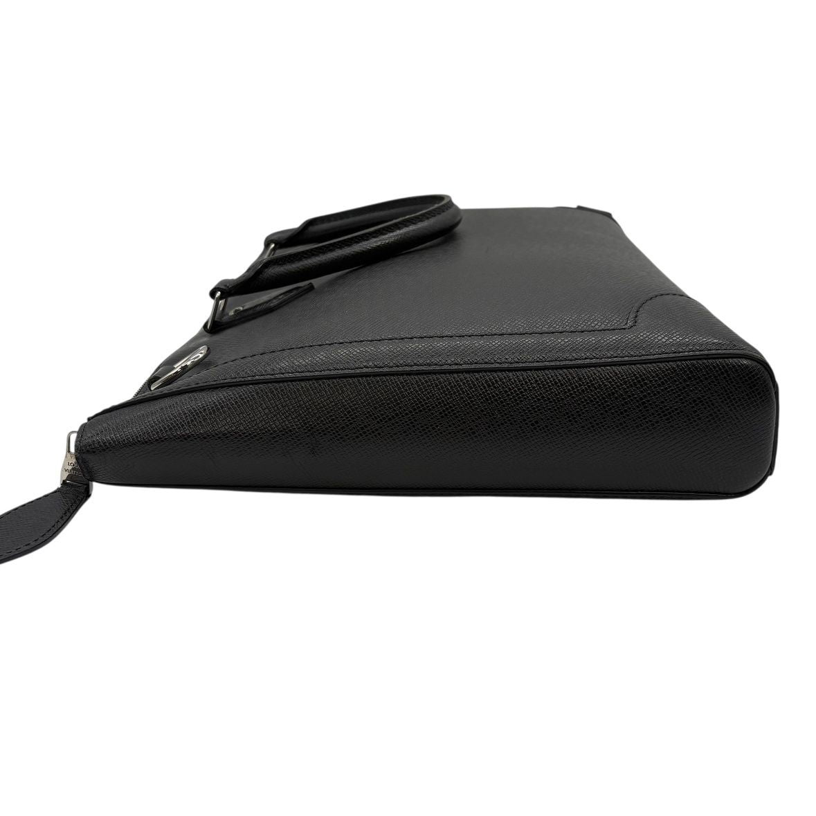 Louis Vuitton Slim Briefcase Taiga M30810 LV Handbag Shoulder Business Bag