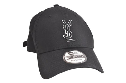 Saint Laurent Nieuw Ella Vintage Cap Canvas Black 2751n
