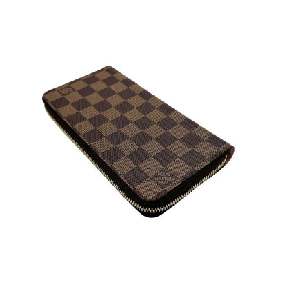 Louis Vuitton N60046 Damier Round Long Wallet Zippy Wallet Long Wallet Louis