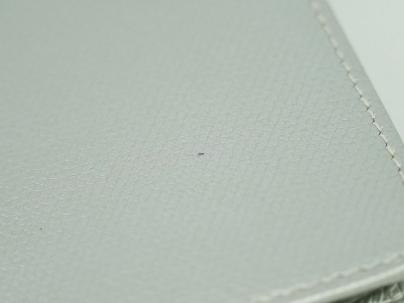 Authentic Chanel Coco Mark Coco Button Fold Wallet Compact Wallet Leather