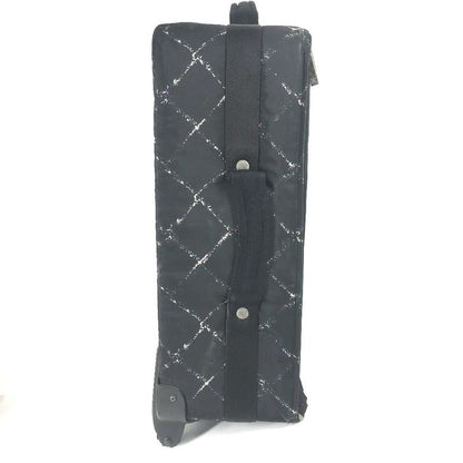 Chanel Carry-on Bag Old Travel Line Nylon Black