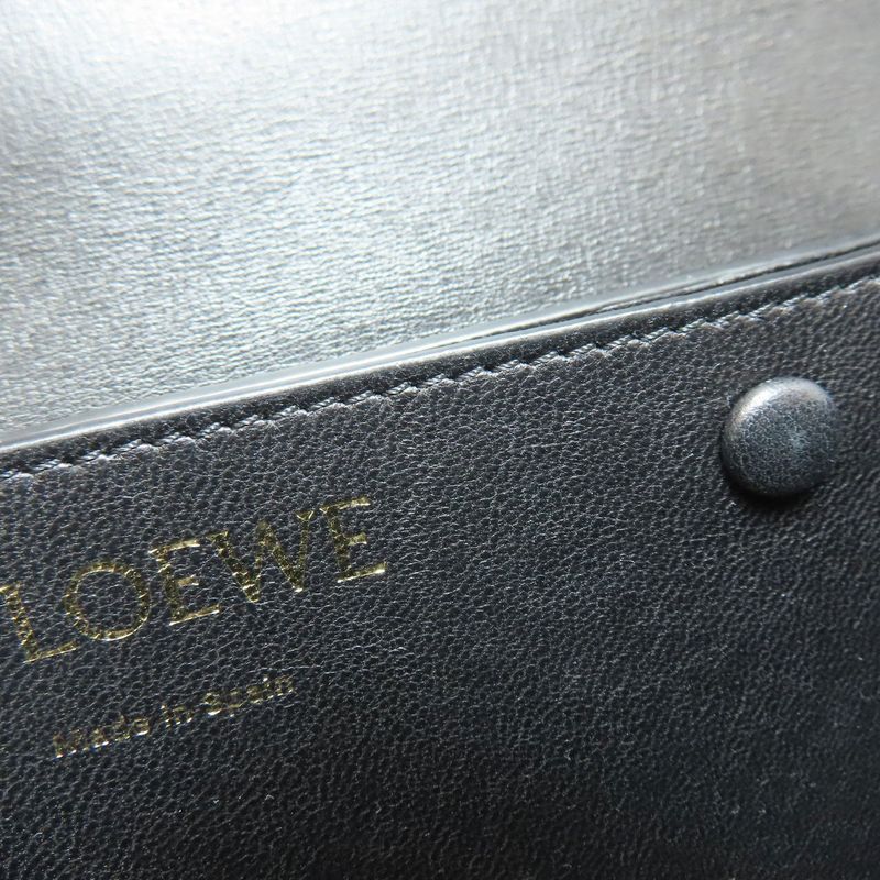 Loewe Anagram Shoulder Bag Canvas Calf Women