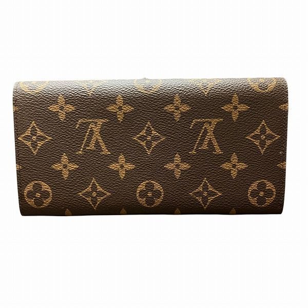Louis Vuitton Monogram Portefeuille Emily M60697 Fuchsia Long Wallet Women