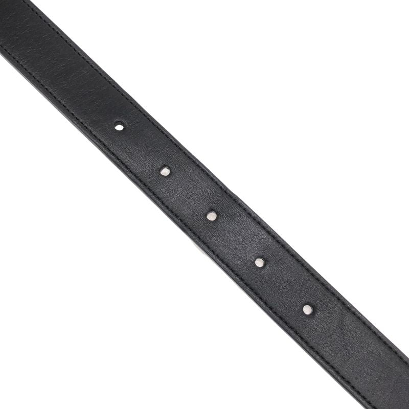 Christian Dior Leather Belt 031act02519 Black T40