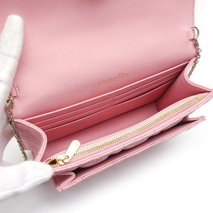Dior MISS DIOR Chain Pouch Heart Pink Cannage Limited Edition
