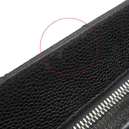 Chanel Tote Matelasse Revival Tote Caviar Skin Black Matte Silver Hardware