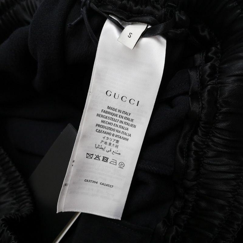 Gucci Shorts Size S Velour Satin Easy Pants Made In Italy 20240617 Ra0108