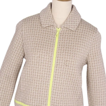 Hermes 2022 Jacket Zip Up Knit Cot