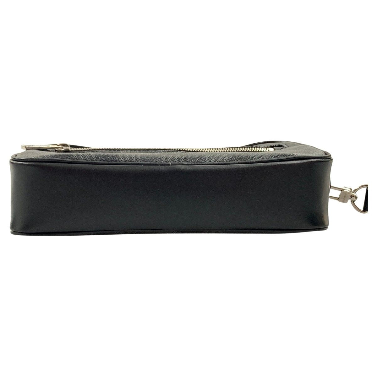 Louis Vuitton Damier Graphite Pochette Kasai Second Bag N41664 Black