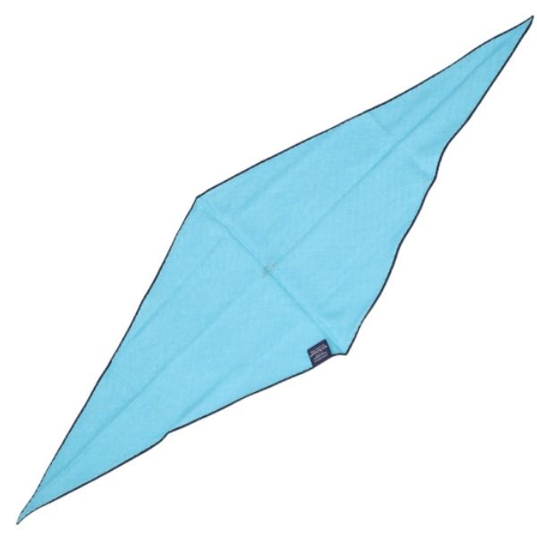 Hermes Cashmere And Silk Scarf Rhombus Scarf Hermes Blue