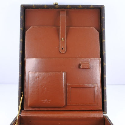 Louis Vuitton Attache Case Monogram Canvas Brown 861 Men's Business Bag