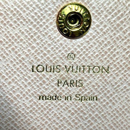 Louis Vuitton Damier Portmonnais Rosali N64423 Bifold Wallet For Women