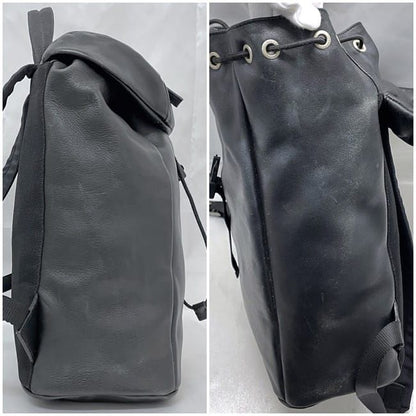 Prada Backpack Black NERO Vitello Morbido