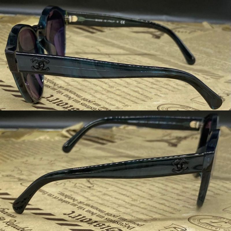 Chanel Sunglasses Prescription Frame Polarized UV CC Logo Eyewear