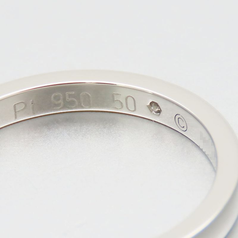 Cartier Ring - Ring Classic Wedding 50 Pt950 Diamond Approx 3.3g Platinum 1PD