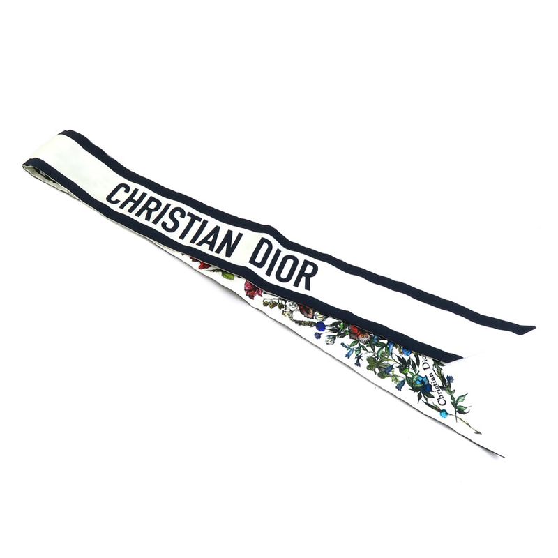 Christian DIOR Twirly Ribbon Scarf