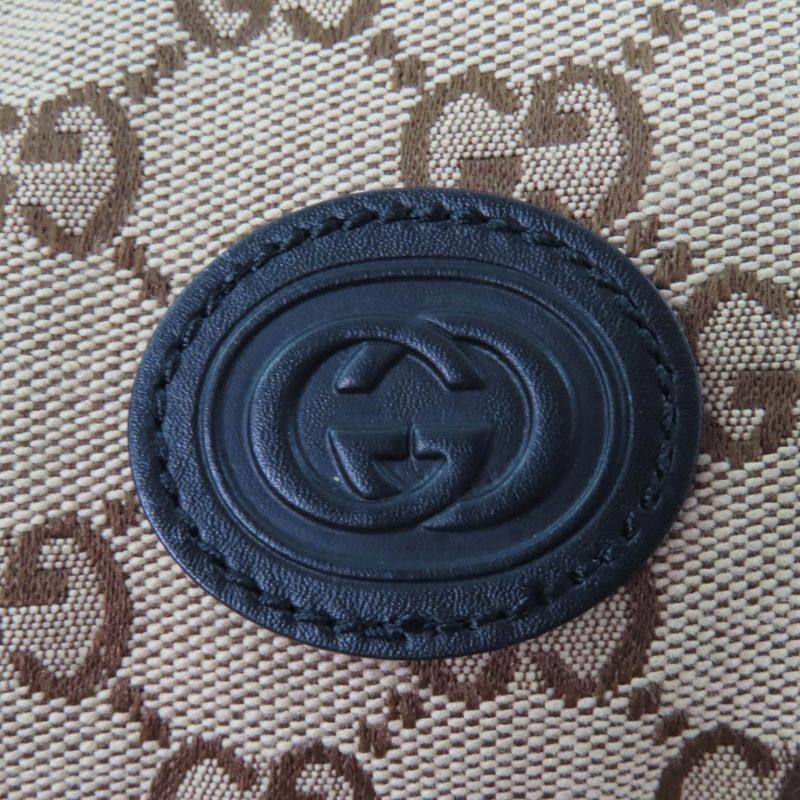 Gucci 23SS 717547 GG Cotton Canvas Down Vest Brownish 38 With Hanger And