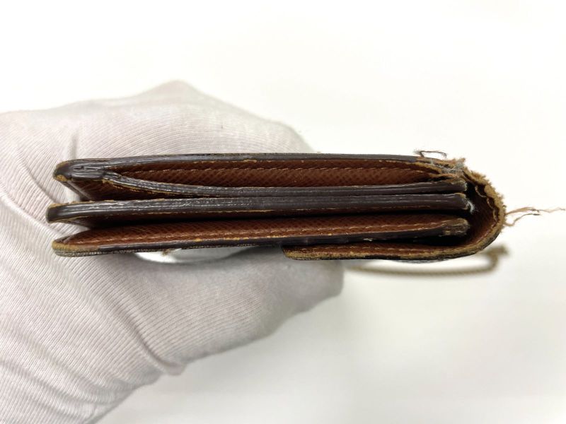 Louis Vuitton Monogram Portefeuille Accordion Long Chain Wallet M58008 Brown