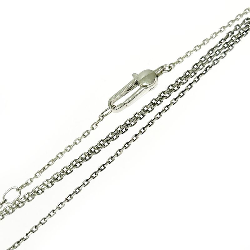 Gucci Silver Logo Heart Necklace 8.2g 925 Engraved 364365 Necklace