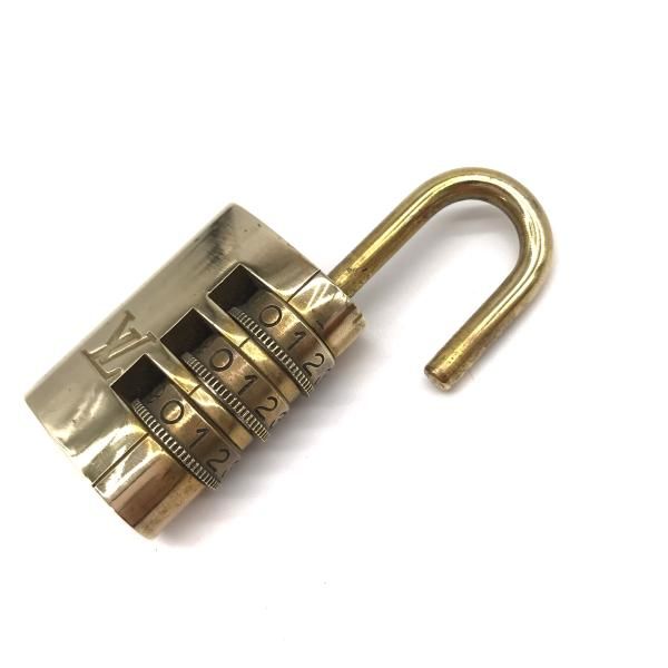 Louis Vuitton Cadena Dial Padlock Gold 