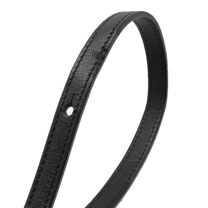 Celine Trio Small Shoulder Bag Shoulder Pouch Pochette Crossbody Leather Black