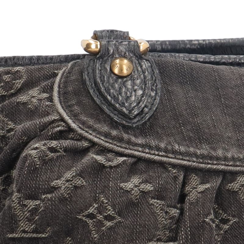 Louis Vuitton Neocavi MM Monogram Denim Shoulder Bag Monogram Denim M95351