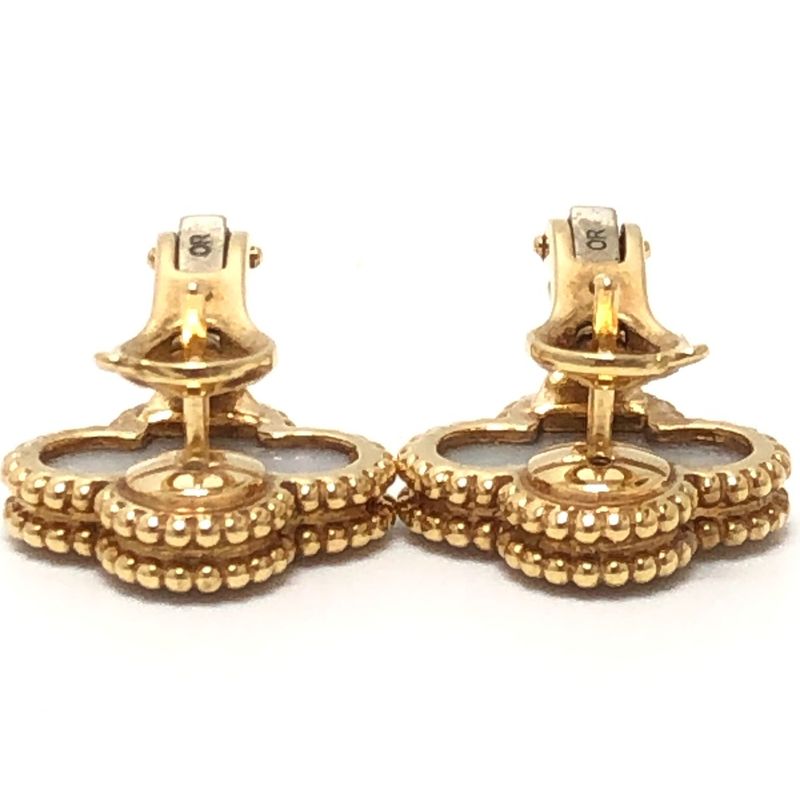 Van Cleef & Arpels Van Cleef & Arpels Earrings 18K Vintage Alhambra Vcara44100