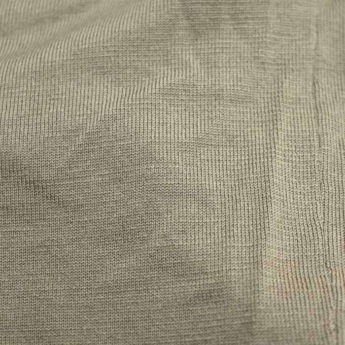 Hermes Long Sleeve Crew Neck Knit Grey M Men's Preowned