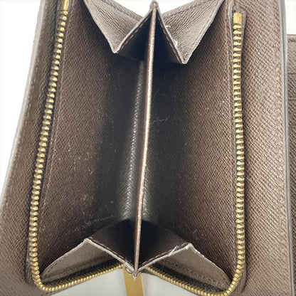 Louis Vuitton Portefeuille Joy Bifold Wallet Damier Ebène Leather N60034 Brown