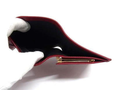 Yvessaint Laurent Yves Saint Laurent Leather Trifold Wallet Coin Purse