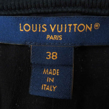 Louis Vuitton 23SS 1aayvw Zip Up Lurex Tweed Dress/short Sleeve Dress Black