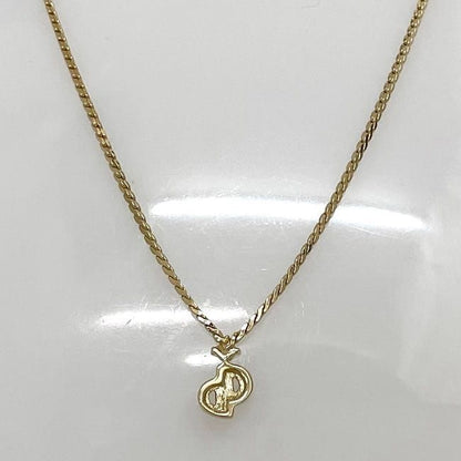 Christian Dior Necklace Ec22690 Gold Excellent Condition GP