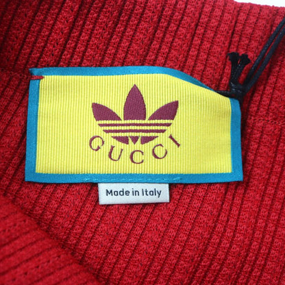 Gucci×adidas Gucci×adidas 700501 Jersey Sweatpants Trefoil Line Logo Embroidery