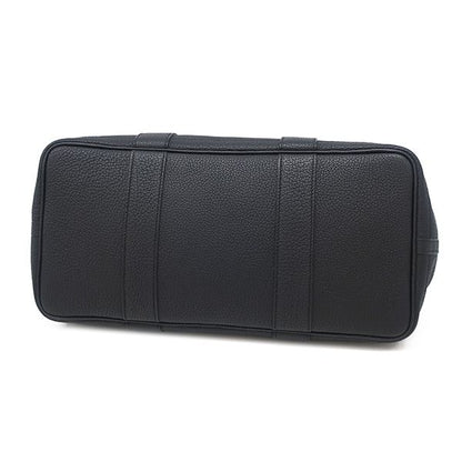 Hermes Tote Bag Garden Party PM Negonda Black Silver Hardware Black Engraved Y