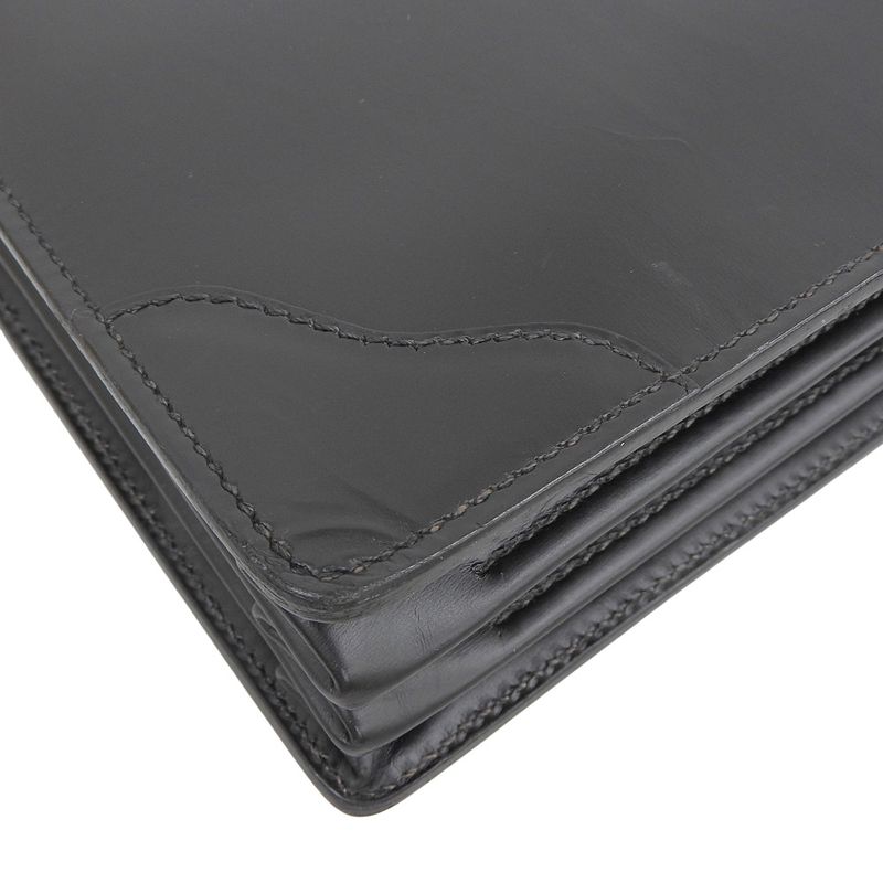 Goyard Y2K Vintage Rare Item Box Calf Leather Attache Briefcase Business Bag 3