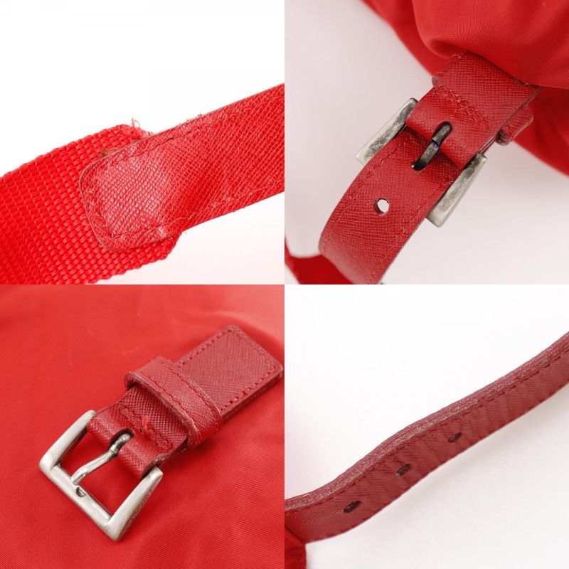Prada Nylon Red Women's Backpack/daypack