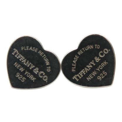 Tiffany & Co Earrings Return To Heart 925 Silver Approx 2.2g Silver Accessories