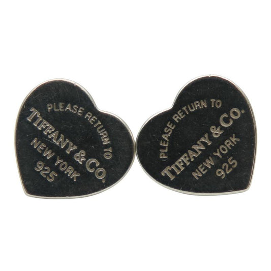Tiffany & Co Earrings Return To Heart 925 Silver Approx 2.2g Silver Accessories